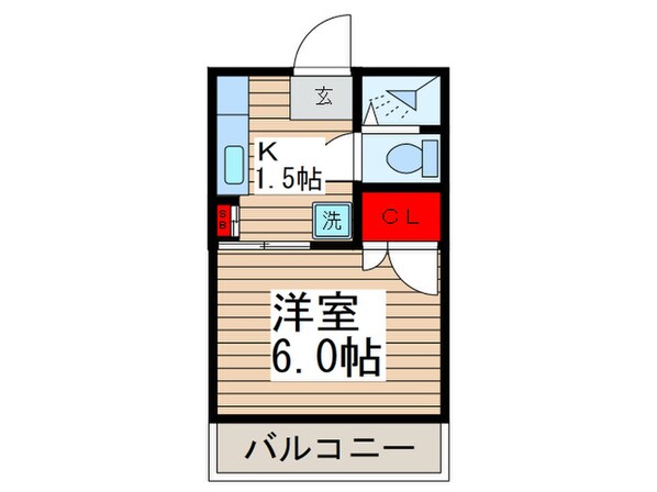 メイワコーポの物件間取画像